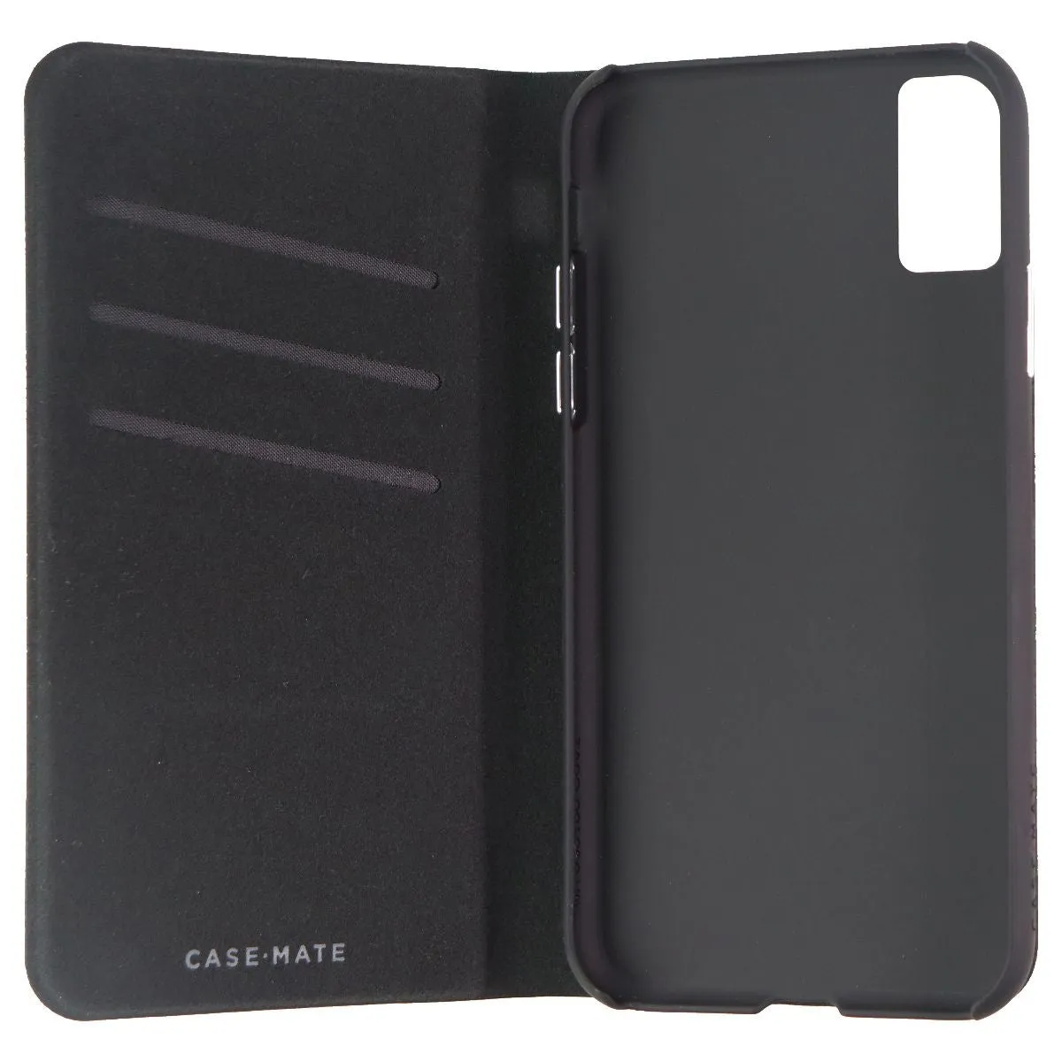 Case-Mate Barely There Folio Wallet Case for Apple iPhone Xs / iPhone X - Black