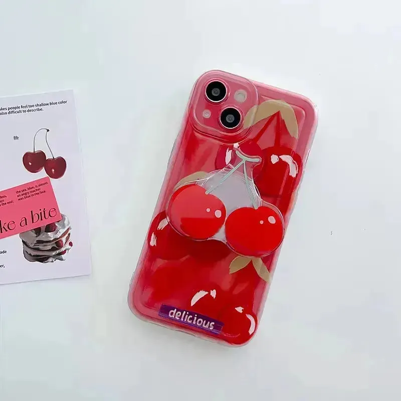 Cherry Peach Phone Case (For Samsung)