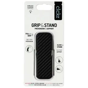 CLCKR Phone Grip and Stand for Phones, Tablets and More - Carbon