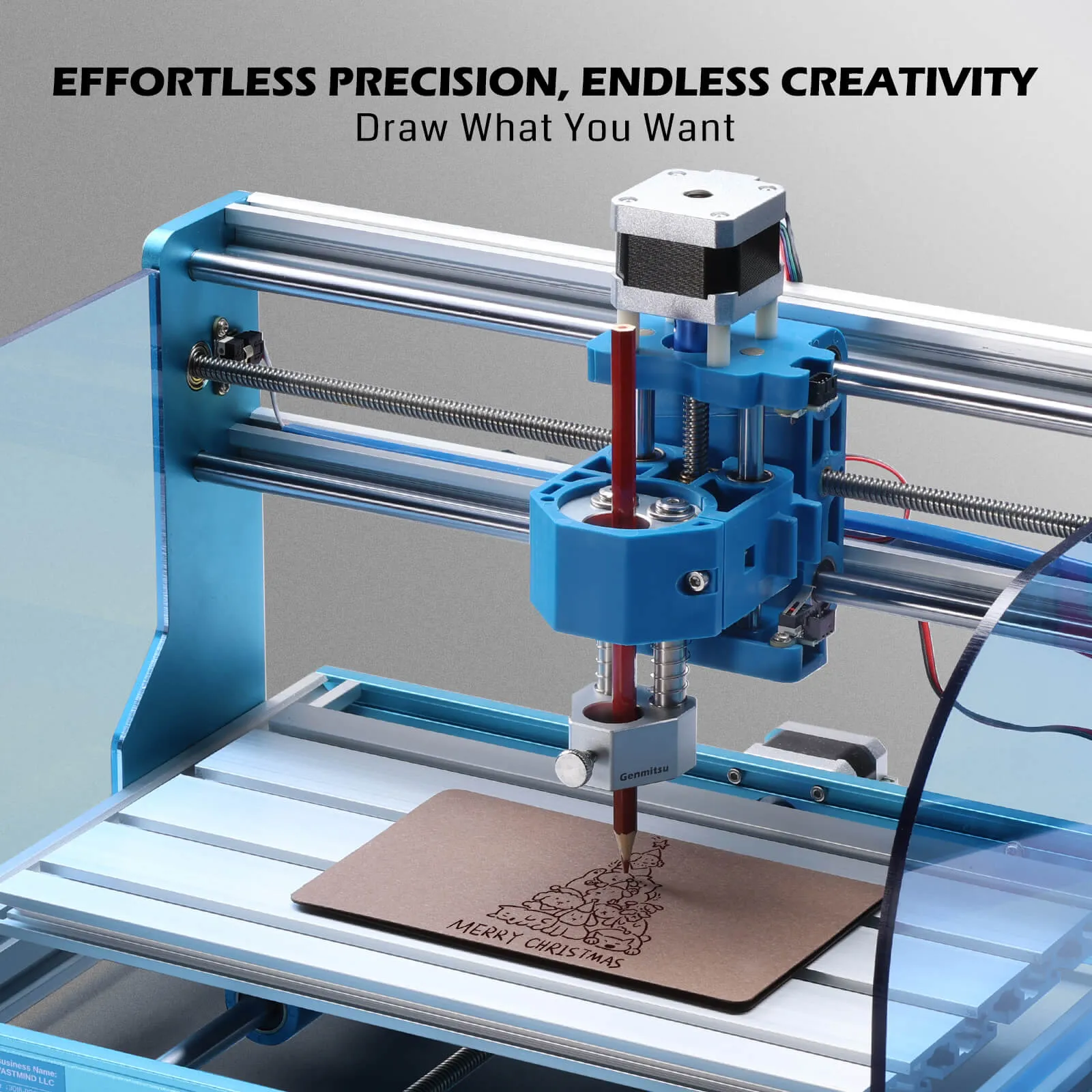 CNC Router Drawing Robot Tool, Plotter Handwriting Robot Module, Easily Transform CNC Into Writing Machine, Ideal For CNC Hobbyists & Creative Projects