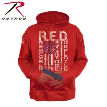 Concealed Carry R.E.D. (Remember Everyone Deployed) Hoodie