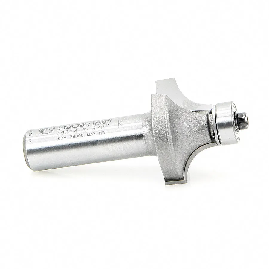 Corner Rounding Router Bit | 3⁄8 Radius x 1 1⁄4 Dia x 5⁄8 x 1⁄2"Shank | 49514 | 738685895146