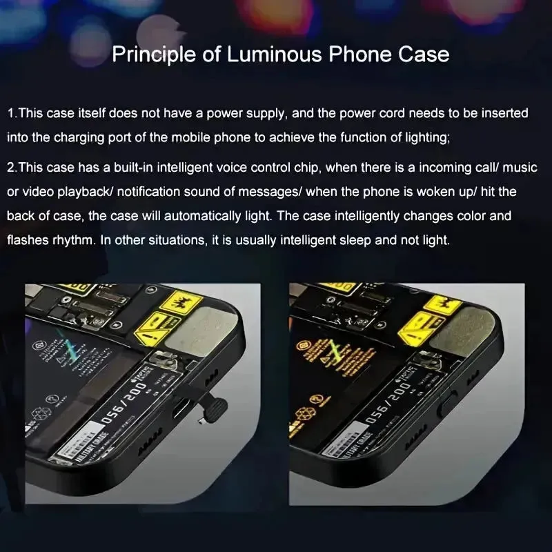 Cyberpunk Luminous Cover (For iPhone)