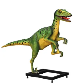 Deinonychus On Base Life Size Statue