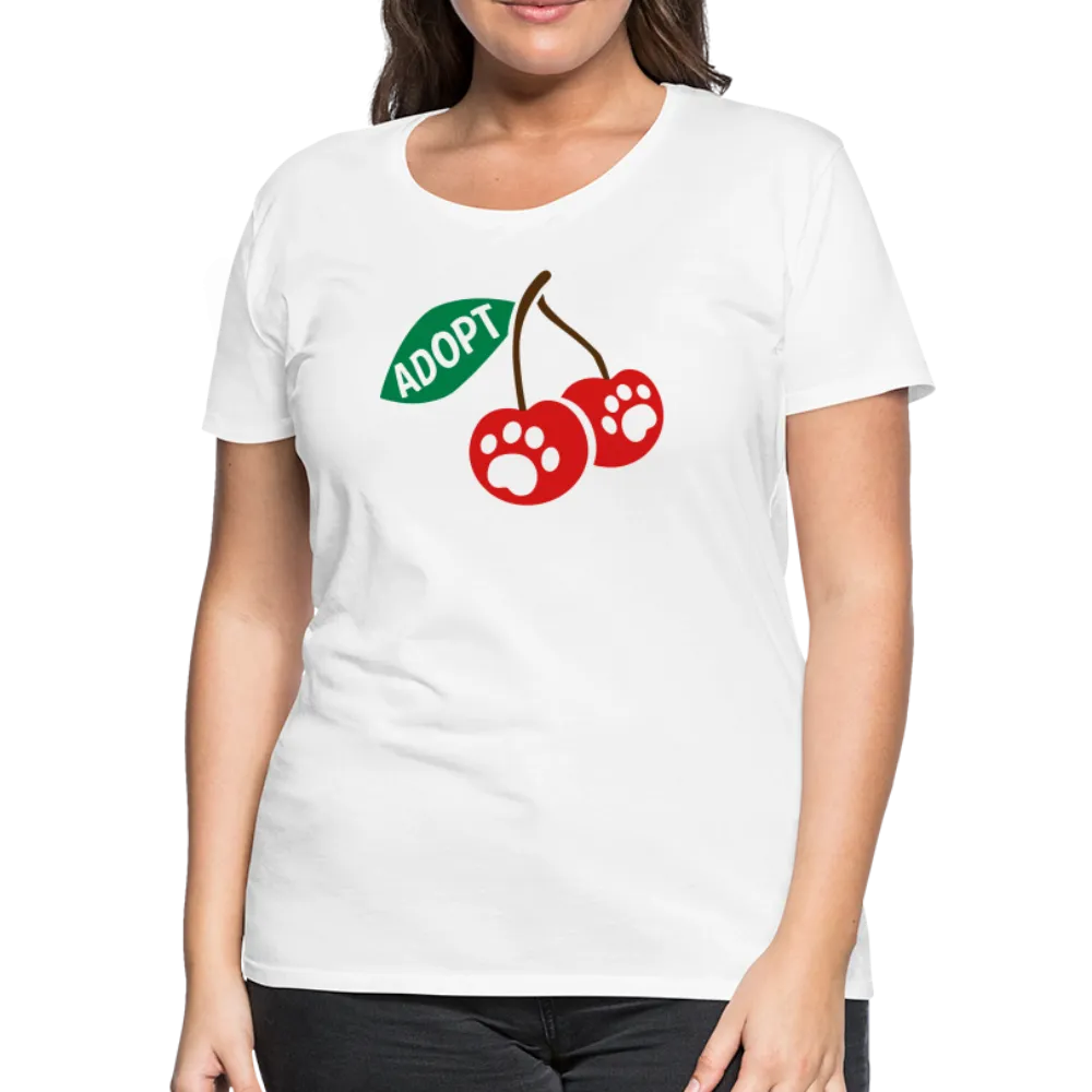 Door County Cherries Contoured Premium T-Shirt