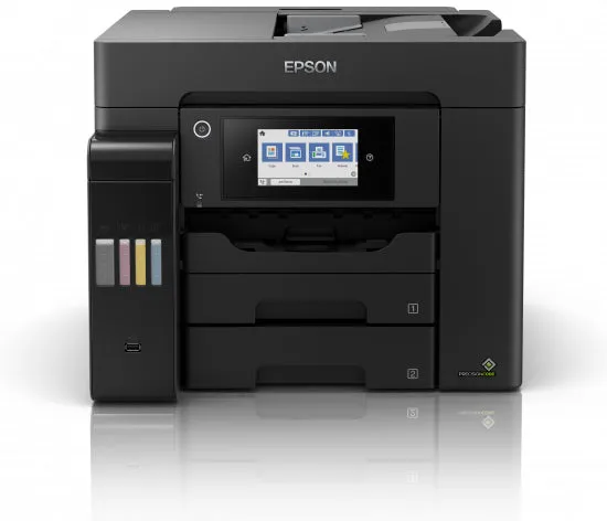 Epson Ecotank Et-5850 Et 5850 Et5850 - Multifunction Printer - Colour - Ink-Jet - A4 (210 X 297 Mm) (Original) - A4 (Med