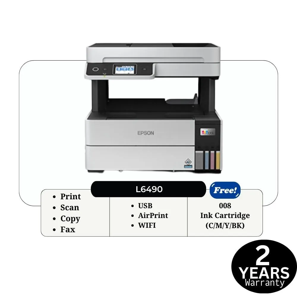 Epson EcoTank L6490 A4 Ink Tank Printer