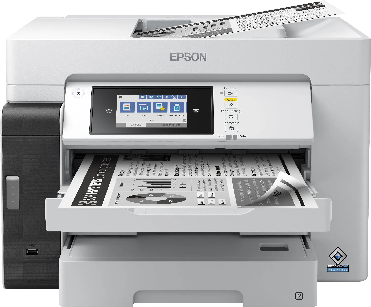 Epson Ecotank Pro Et-M16680  Et M16680 Etm16680 16680 - Multifunction Printer - B/W - Ink-Jet - A3 (Media) - Up To 25 Pp