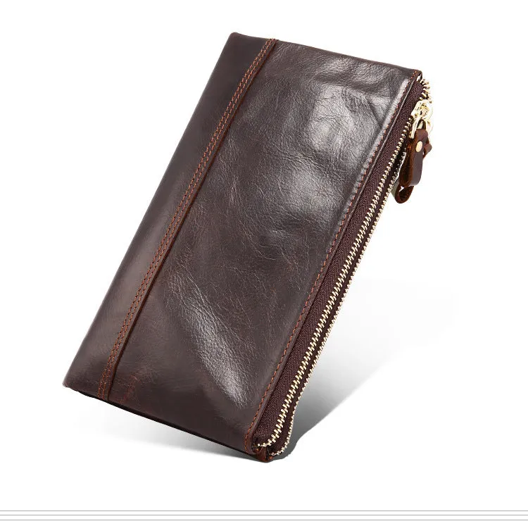 Fashion Leather Zipper Phone Wallet 9334