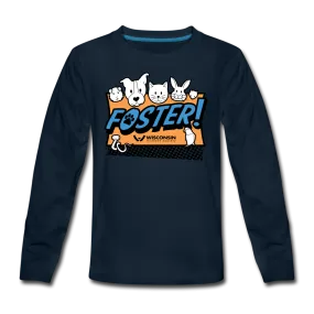 Foster Logo Kids' Premium Long Sleeve T-Shirt