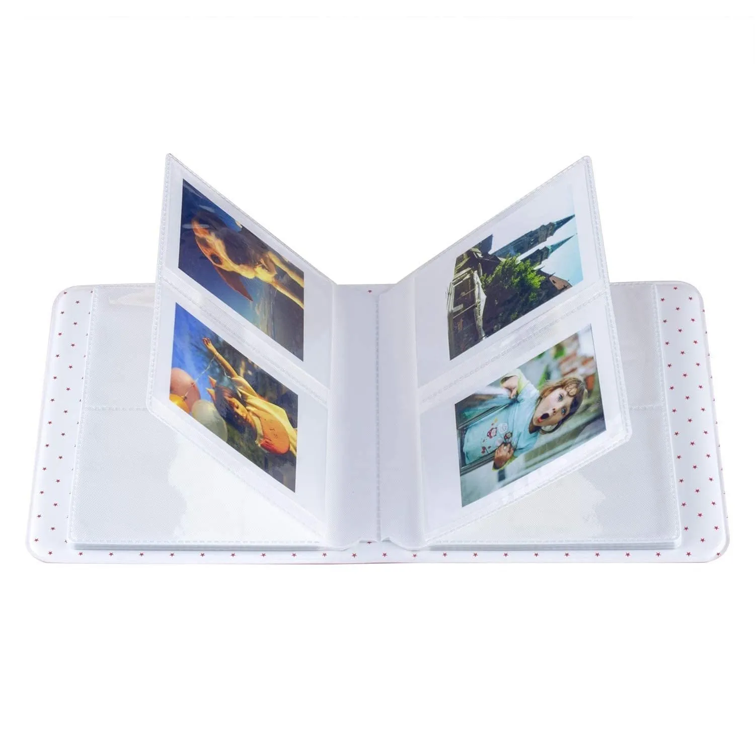 FotoCart 64 Pockets Mini Film Photo Album for Fujifilm Instax Mini LiPlay 11 9 8 7s 70 90 Link Instant Camera 3 Inch Polaroid Picture Name Card Holder (Light Purple, 64 Photo Album)