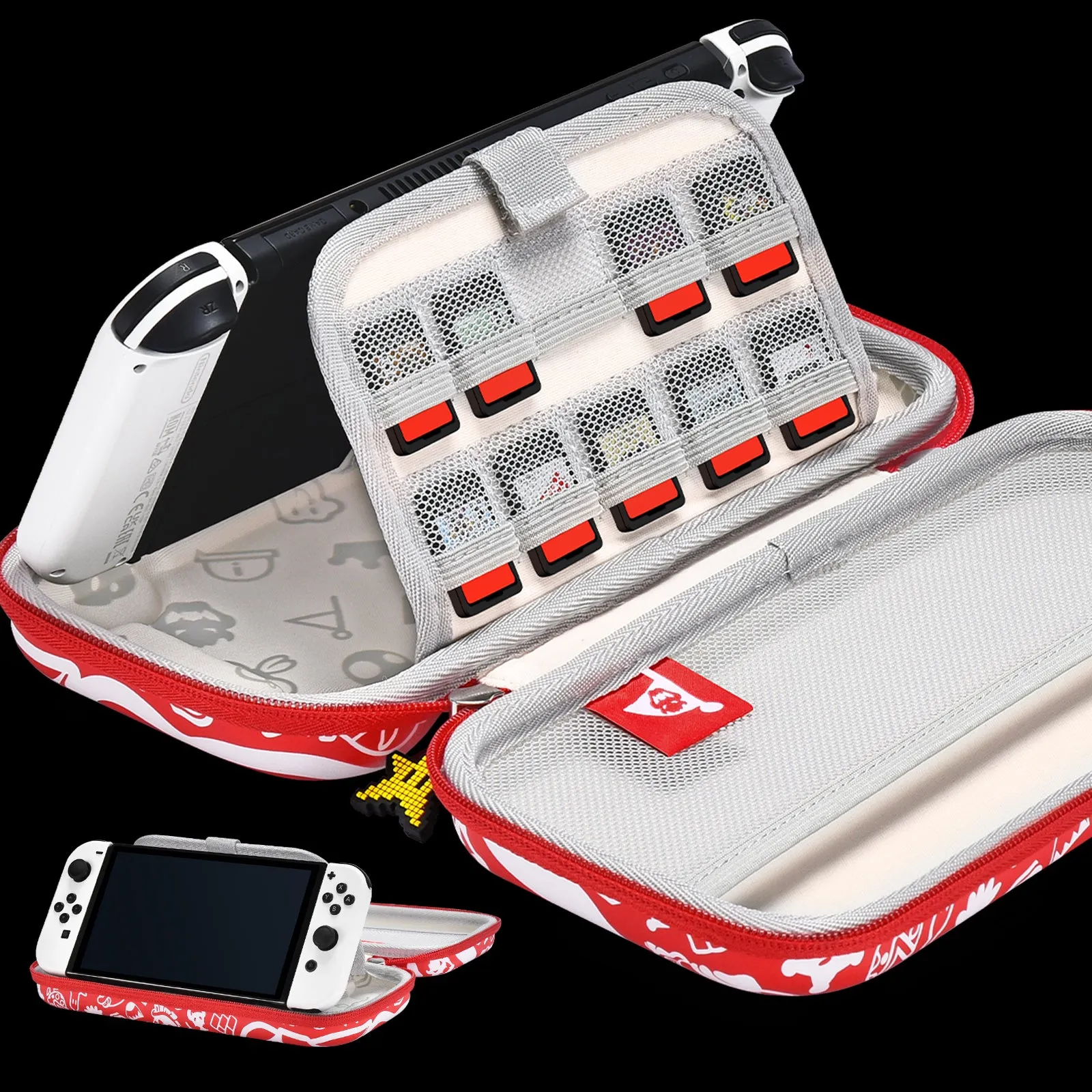 FUNLAB Switch Carrying Case - Wonder Red