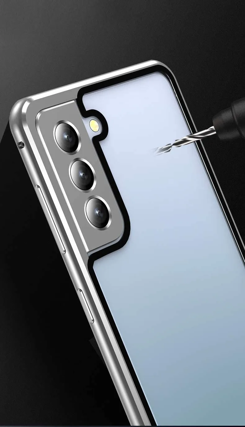 Galaxy S21 Plus Magnetic Tempered Glass Case