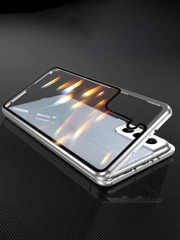 Galaxy S21 Plus Magnetic Tempered Glass Case