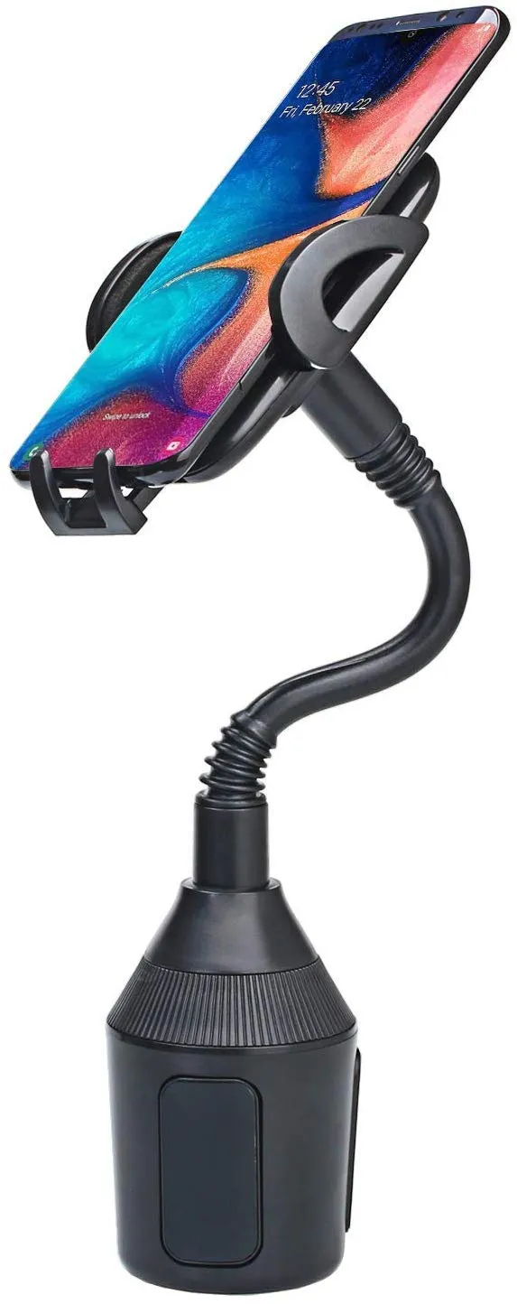 Galaxy Wireless Car Cup Holder Phone Mount Longer Neck & 360° Rotatable Cradle for Samsung Galaxy S10 Plus/S10/S9/S9 Plus/S8 Plus/S8/S7 Edge/S7/S6 Edge Plus/S5 Cup Mount