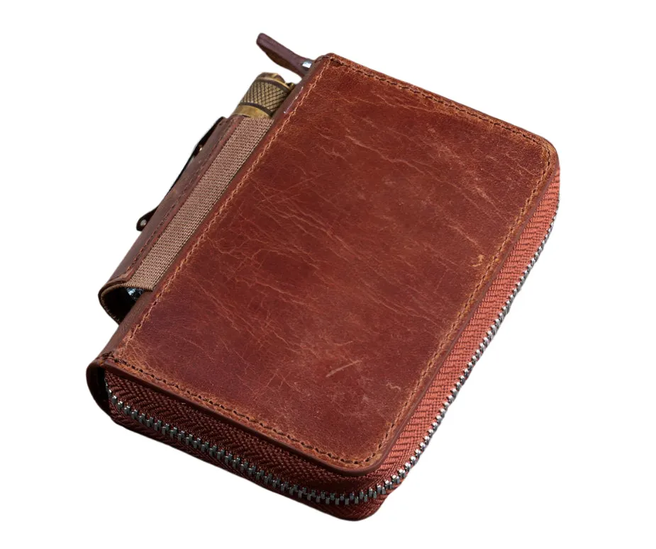 Galen Leather - EDC Wallet - Crazy Horse Tan