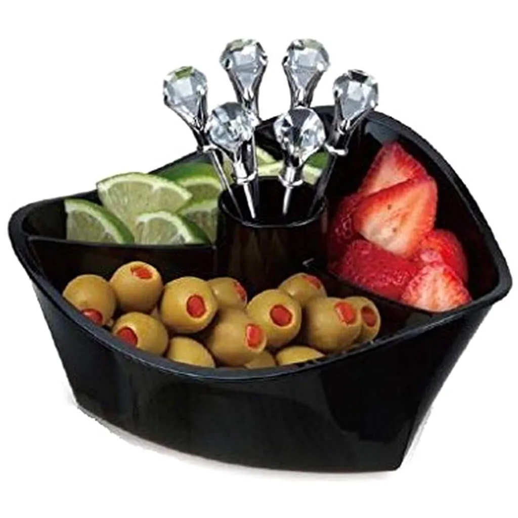 Garnish Server Bowl Head Picks