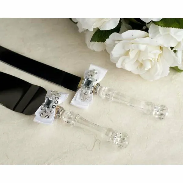 Glam Wedding Cake Server Set