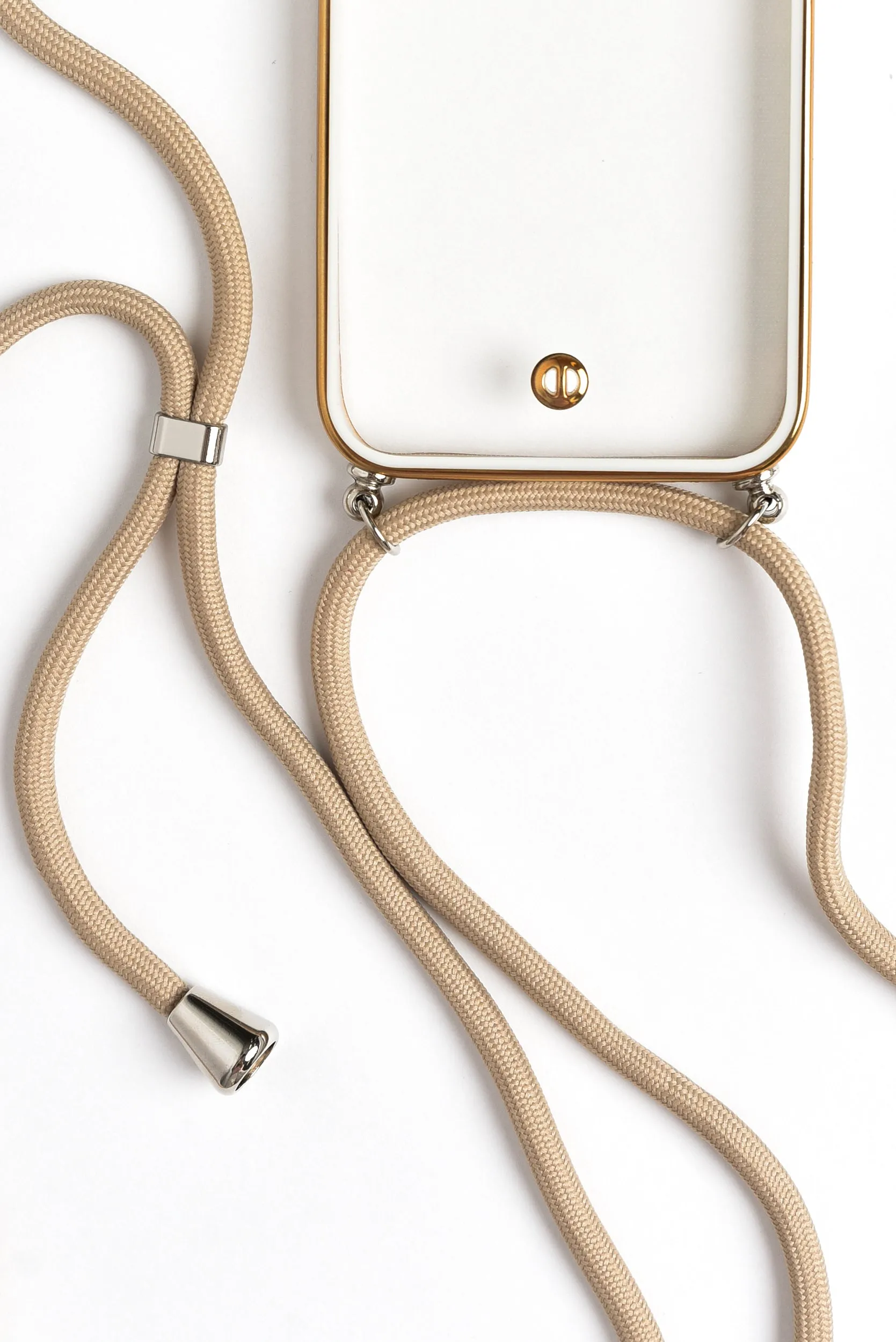 Gold Phone Lanyard Case