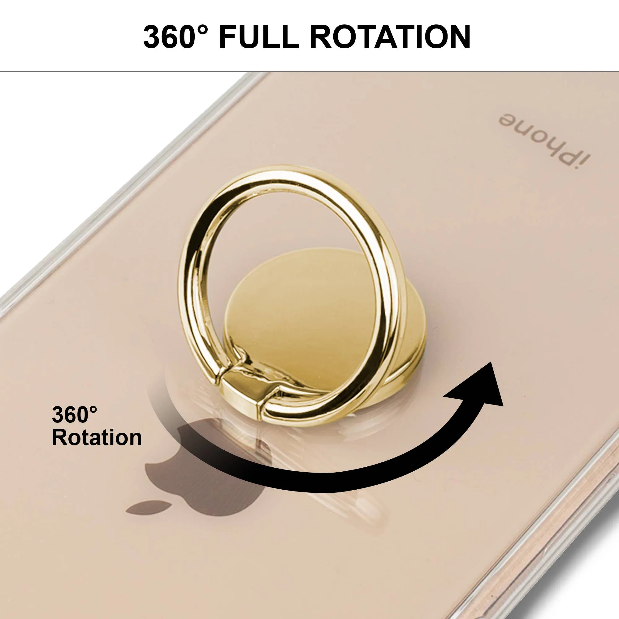 Gold Phone Ring