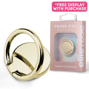 Gold Phone Ring