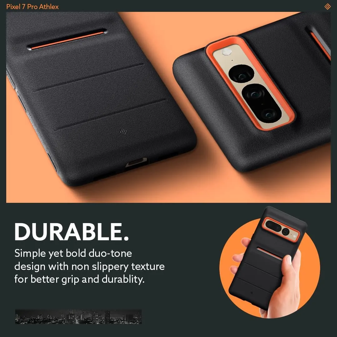 Google Pixel 7 Pro Case, Military Grade Drop Tested Case - Active Orange