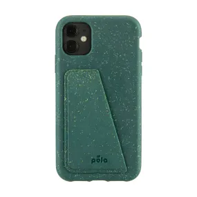 Green iPhone 11 Wallet Case