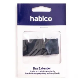 Habico Black Bra Extenders 30mm/1.125"