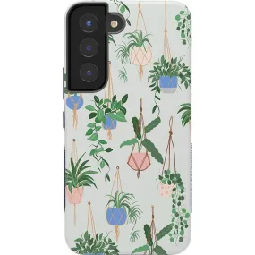 Hanging Around | Potted Plants Floral Samsung Case