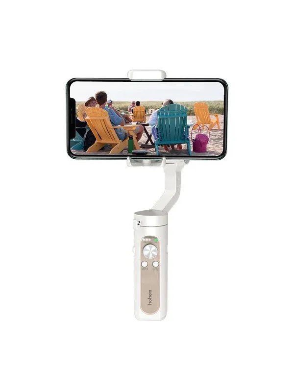 Hohem iSteady X 3-Axis Palm Smartphone Gimbal in White Color