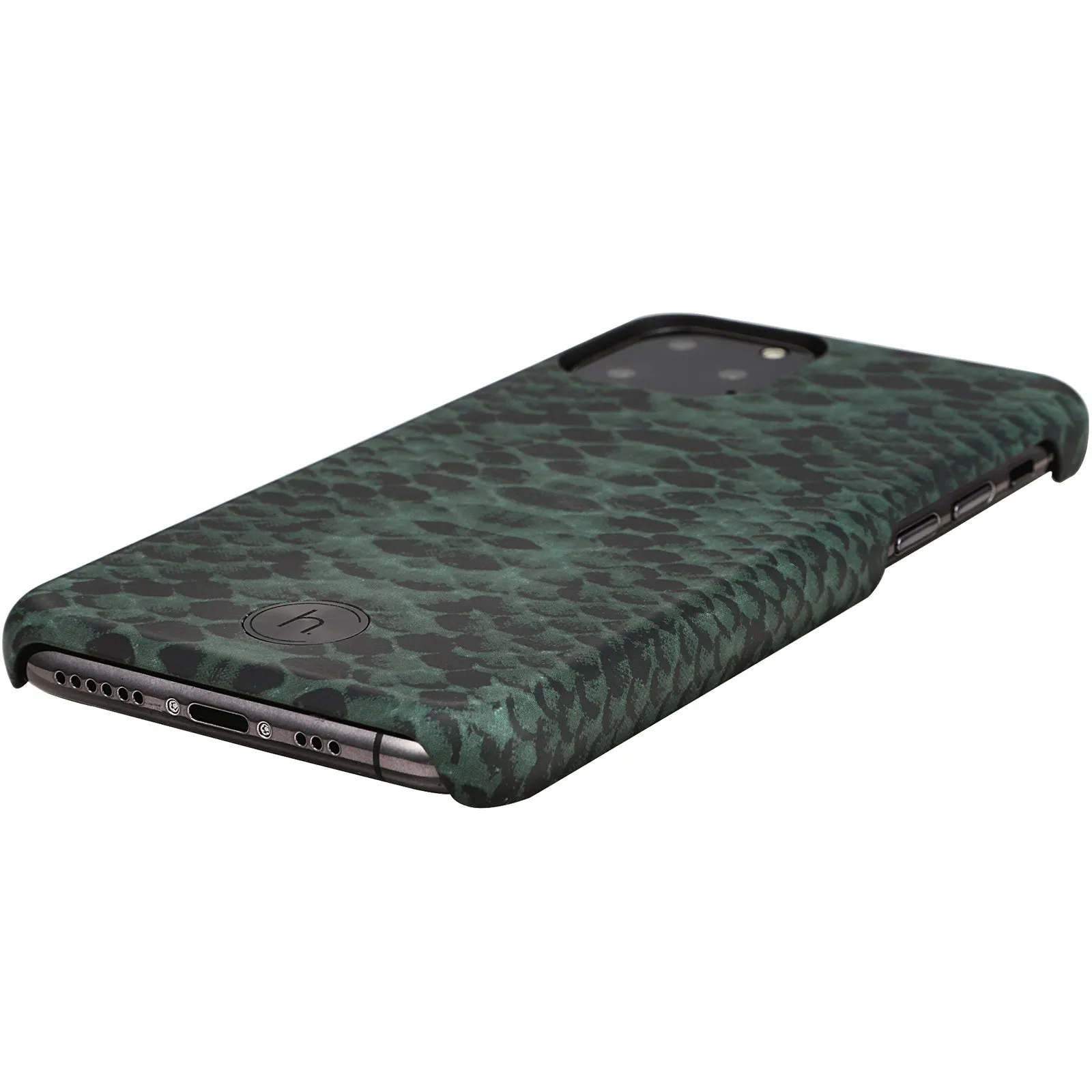 Holdit Style Phone Case for iPhone 11 Pro / Xs / X Snake Series - PARIS EMERALD SNAKE