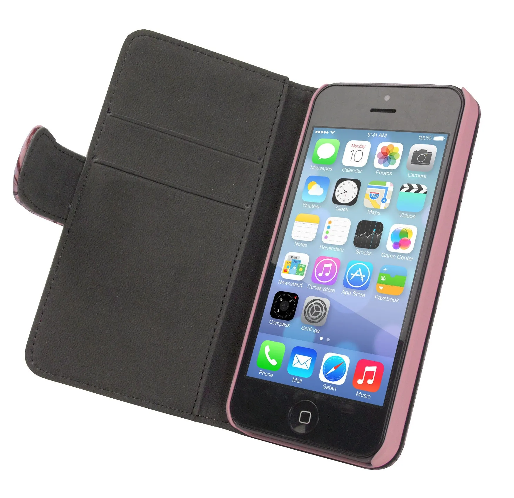 Holdit Wallet Case Standard Flower Series for iPhone 5/5S/5SE (2 Card Pockets)