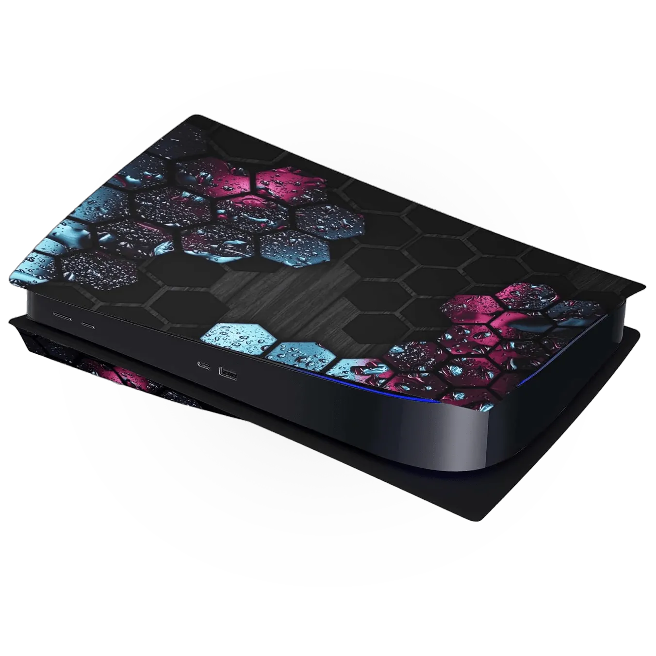 HONEYCOMB PS5 CUSTOM CONSOLE COVER