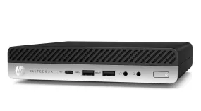 HP EliteDesk 800 G4 Mini, Intel Core i7-8700T, 32GB RAM, 1TB NVME Solid State Drive, Built-in Wi-Fi, HDMI Compatible, Windows 11 Pro