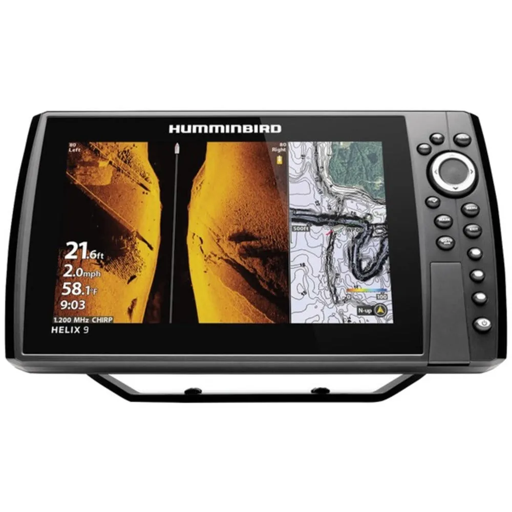 Humminbird 410860-1 HELIX 9 CHIRP MEGA SI  GPS G3N Fishfinder with Bluetooth & Ethernet