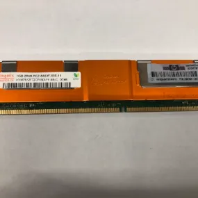 Hynix 1GB 2RX8 PC2-5300F Server Memory HYMP512F72CP8N3-Y5 HP 398706-051