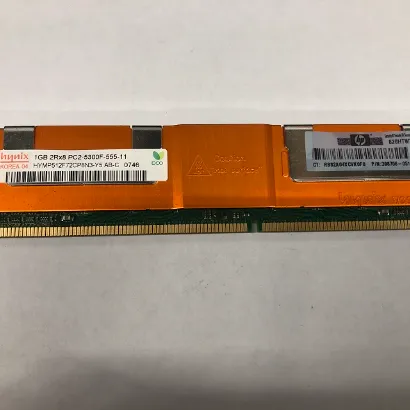 Hynix 1GB 2RX8 PC2-5300F Server Memory HYMP512F72CP8N3-Y5 HP 398706-051