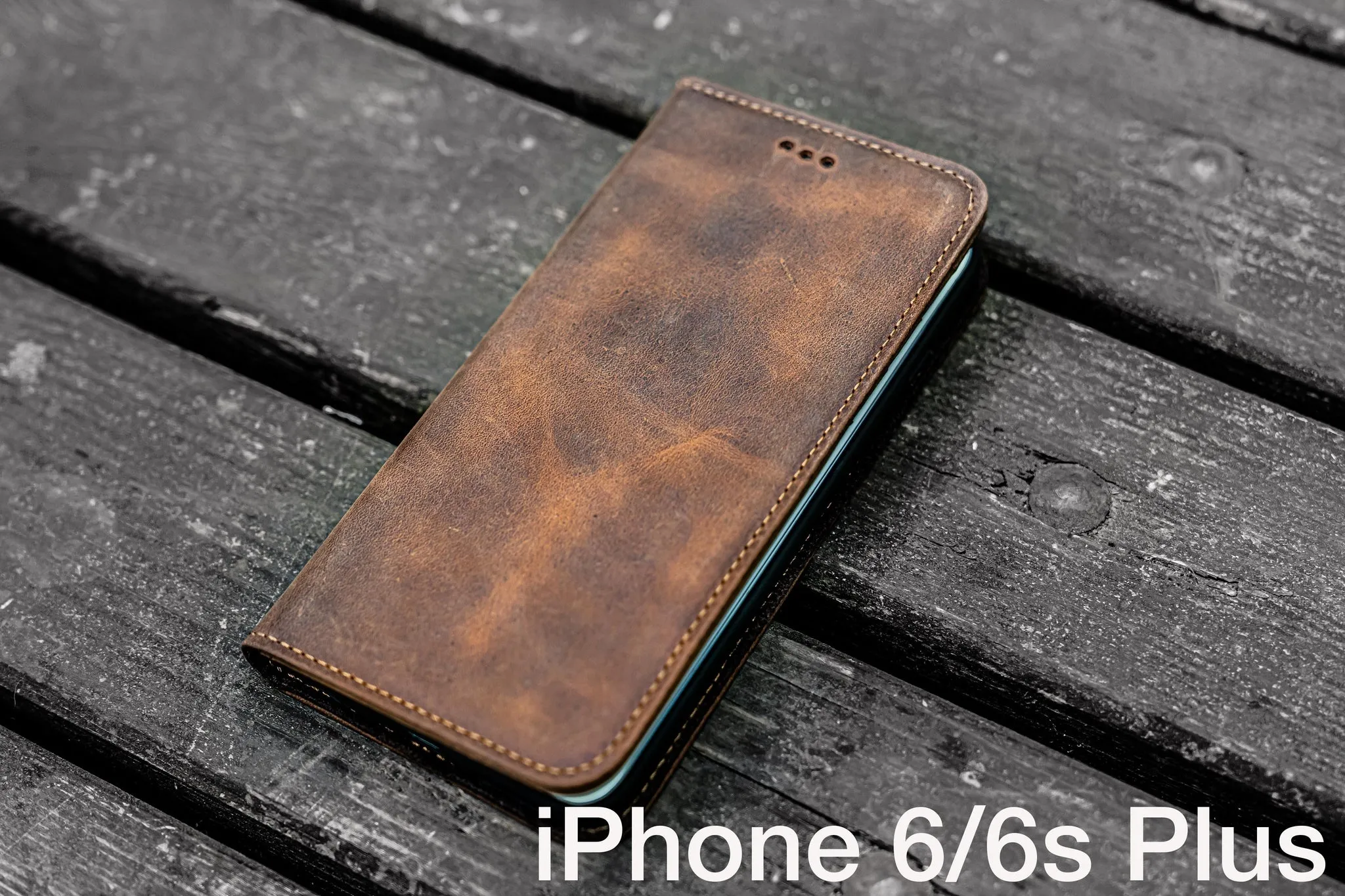 iPhone 6/6s Plus Leather Wallet Case - No.01