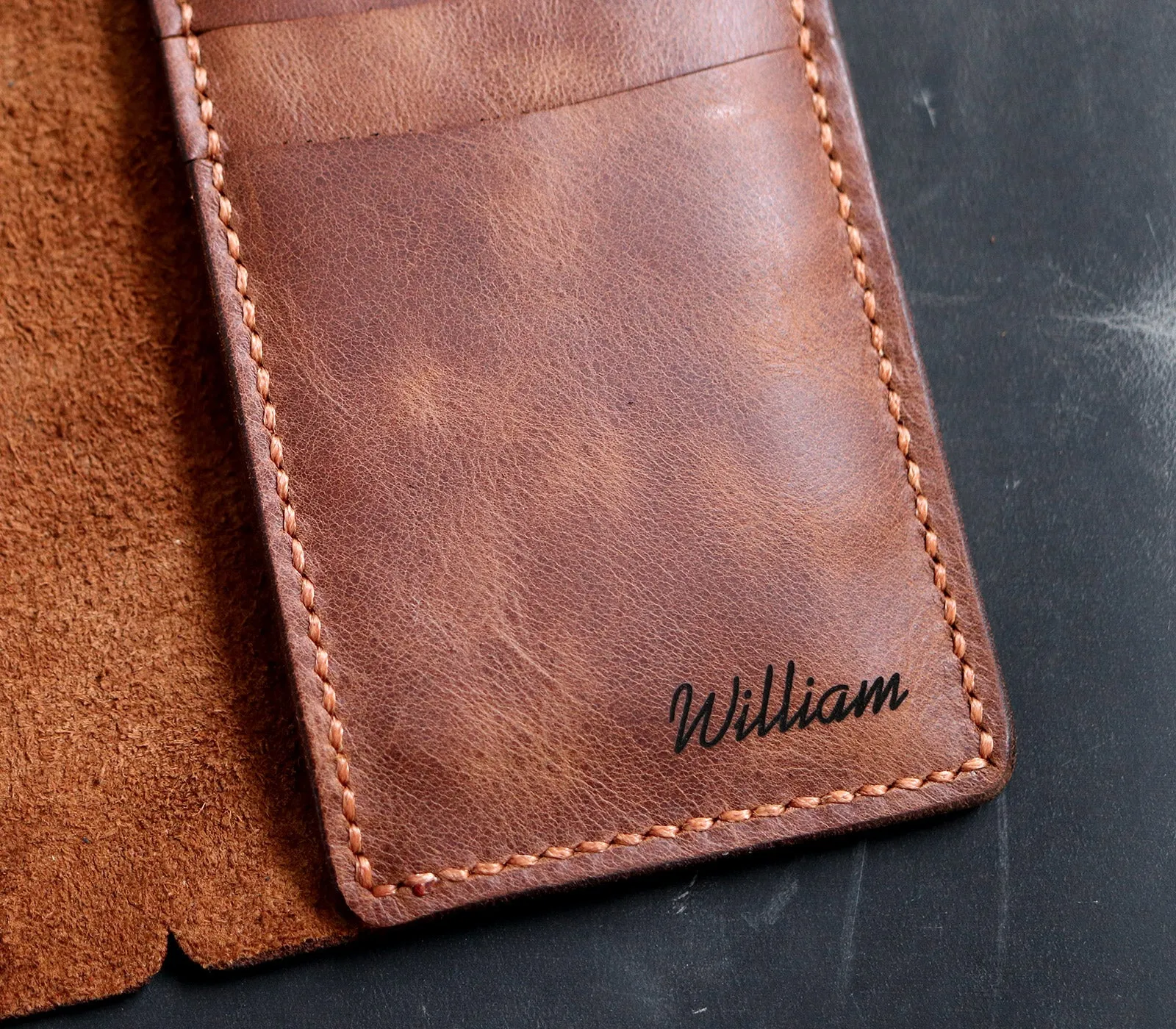 iPhone Leather Wallet Case - Tripolis