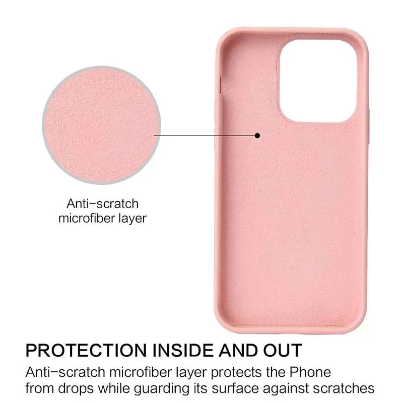 IPhone Silicone Case With Official Logo