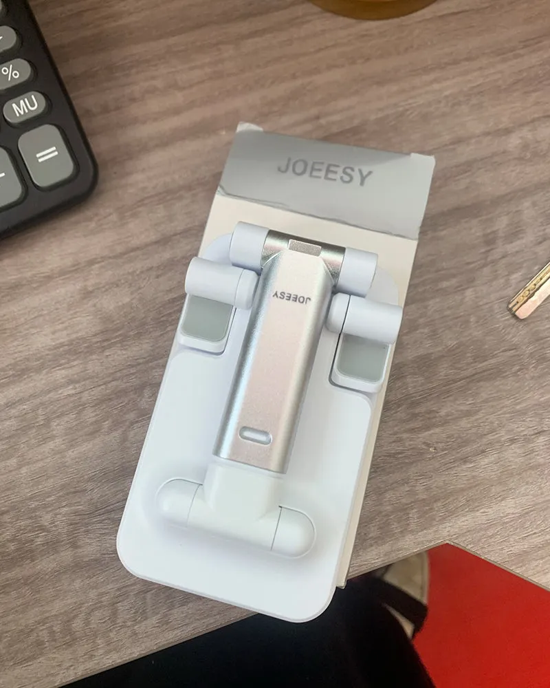 JOEESY is compatible with adjustable phone holders, fully foldable desktop phone holders, base holders, all smartphones and tablets