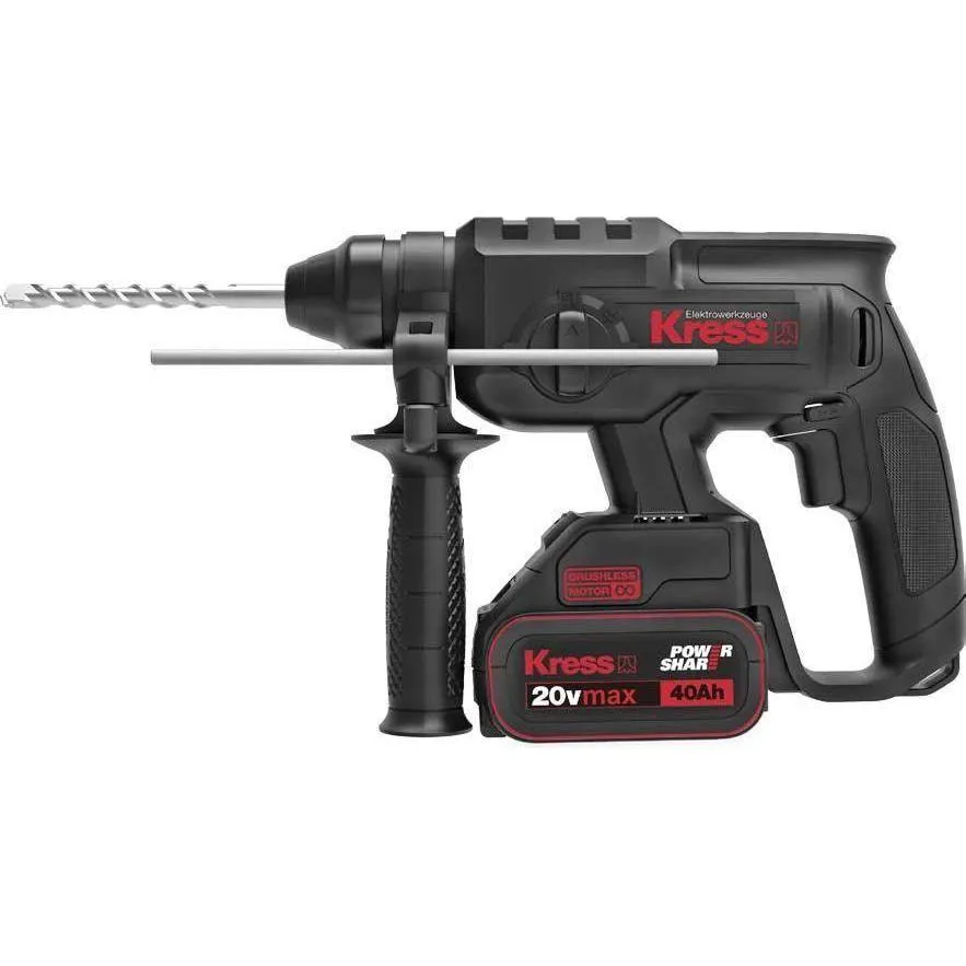 Kress KU390 20V Cordless SDS-plus Brushless Rotary Hammer