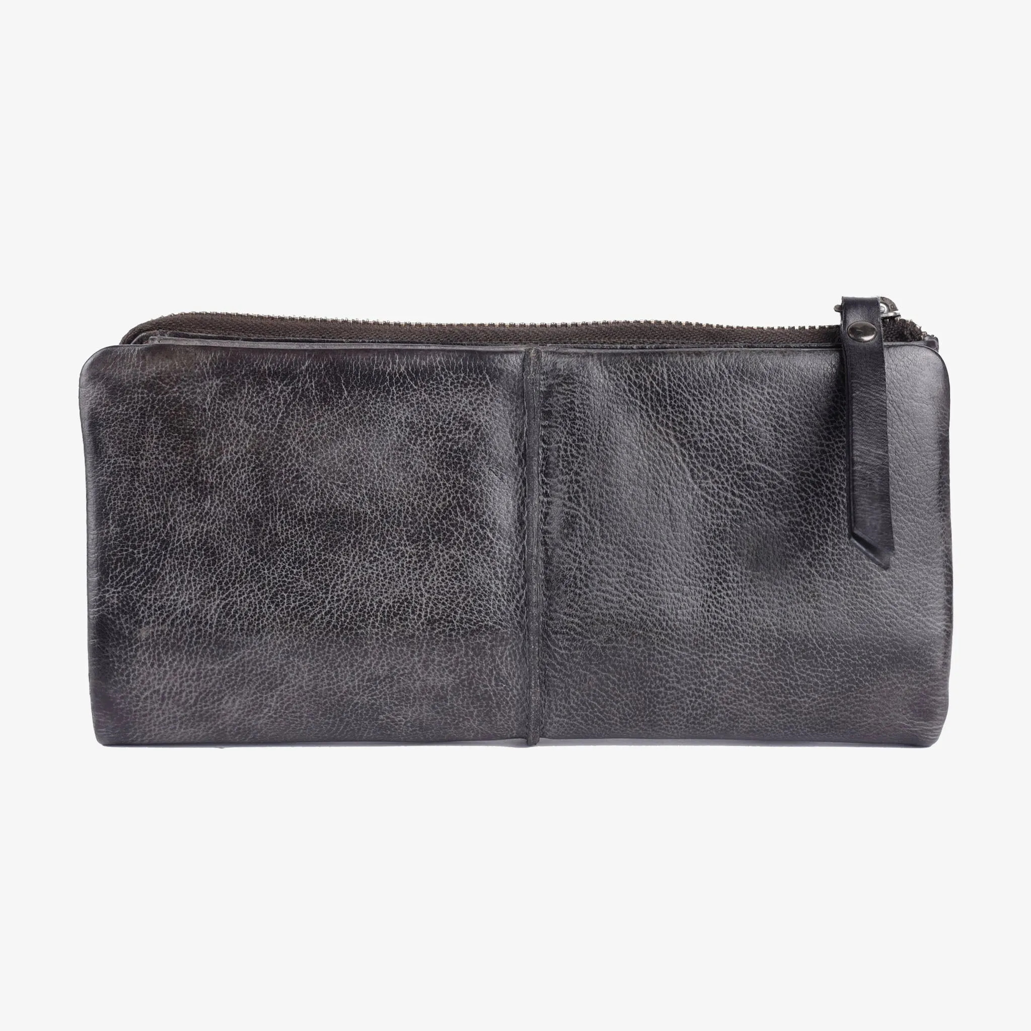 Latico Leathers Andi Wallet in Charcoal