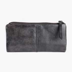 Latico Leathers Andi Wallet in Charcoal