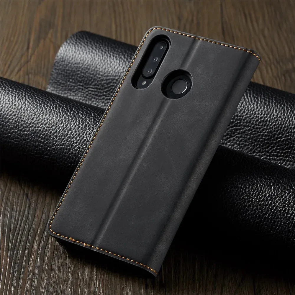 Leather Wallet Case for Huawei P30 P20 P40 Pro Lite Flip Cover Mate 20 30 Pro Lite P Smart Plus 2019 2020 Folio Coque Card Slots