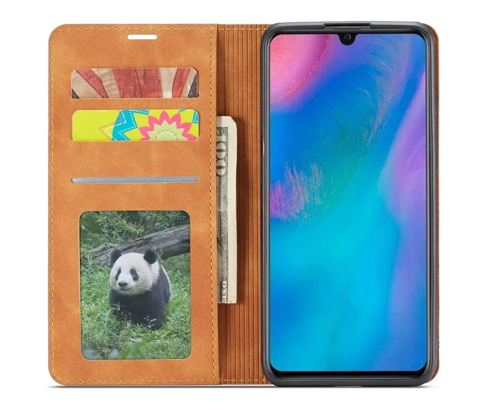 Leather Wallet Case for Huawei P30 P20 P40 Pro Lite Flip Cover Mate 20 30 Pro Lite P Smart Plus 2019 2020 Folio Coque Card Slots