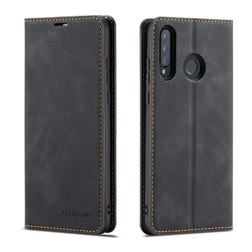 Leather Wallet Case for Huawei P30 P20 P40 Pro Lite Flip Cover Mate 20 30 Pro Lite P Smart Plus 2019 2020 Folio Coque Card Slots