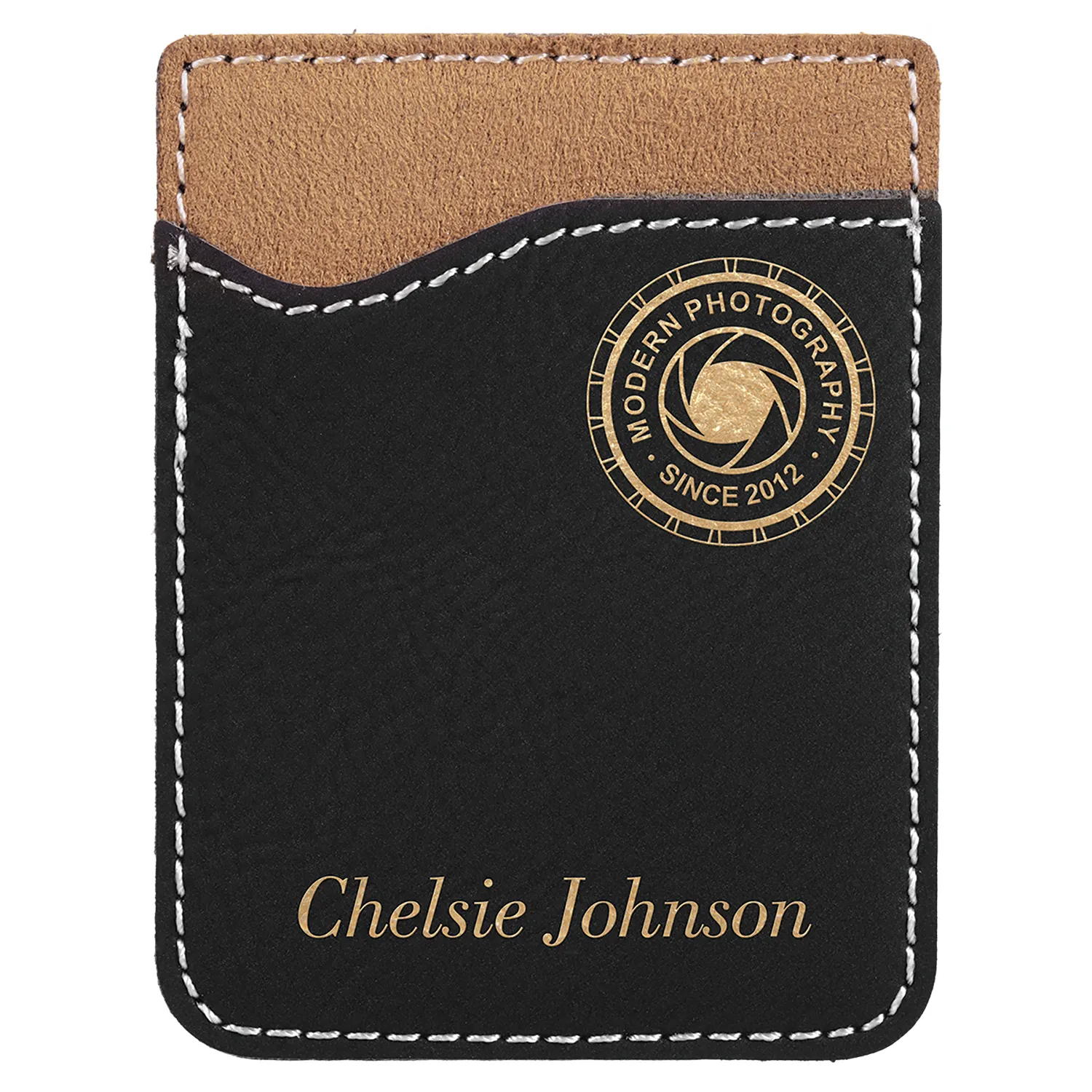 Leatherette Phone Wallet