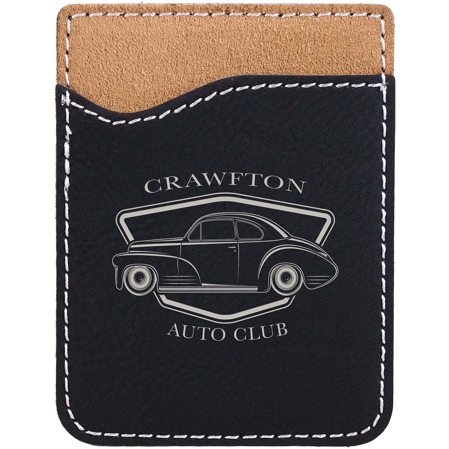 Leatherette Phone Wallet