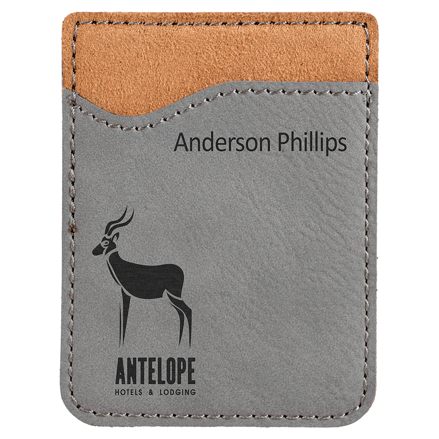 Leatherette Phone Wallet